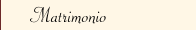 Matrimonio